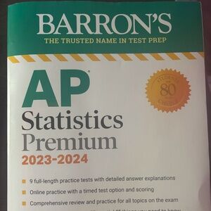 Barron's AP Statistics Review 2023-24